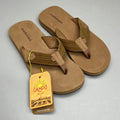 COBIAN Lazo Premium Leather Sandals Men's Sz 10 EU 43 Tan LZO-24-230-10
