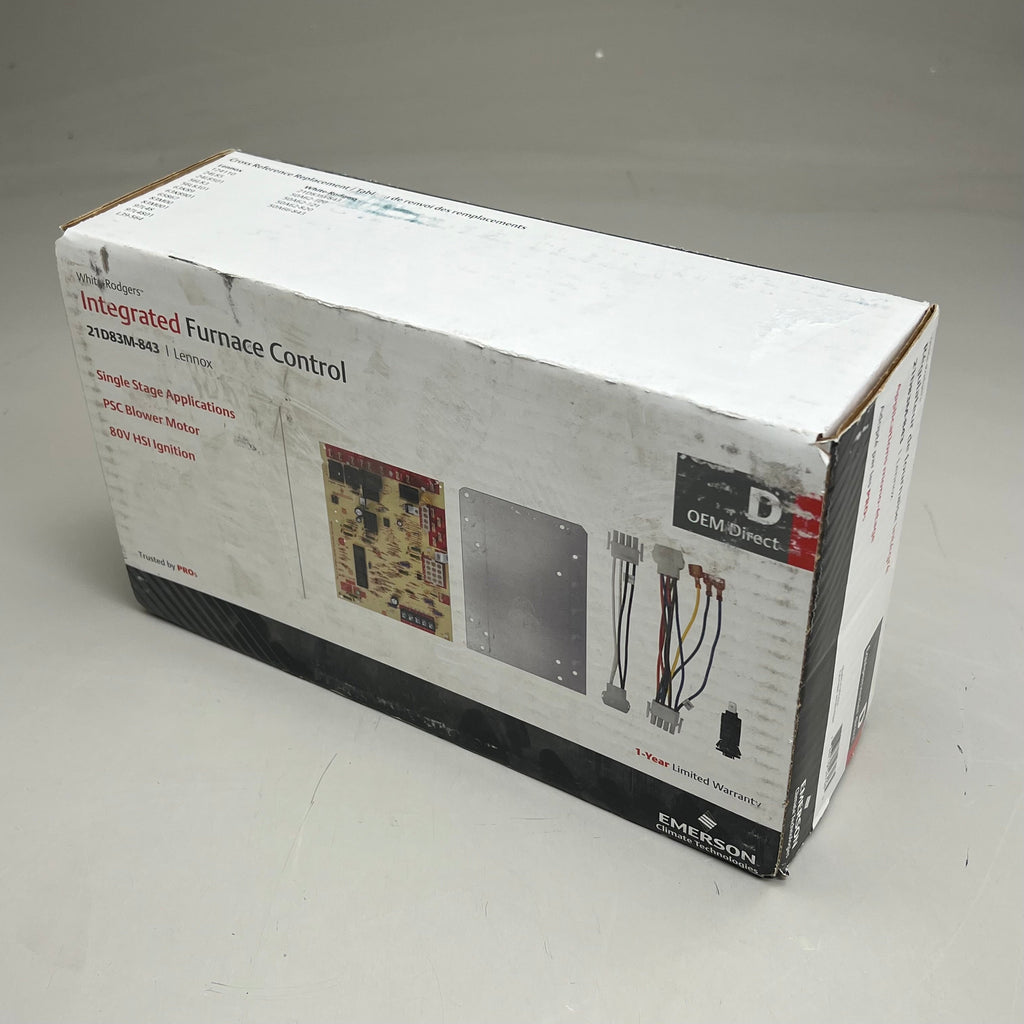 WHITE ROGERS EMERSON Integrated Furnace Control Tan 21D83M-843