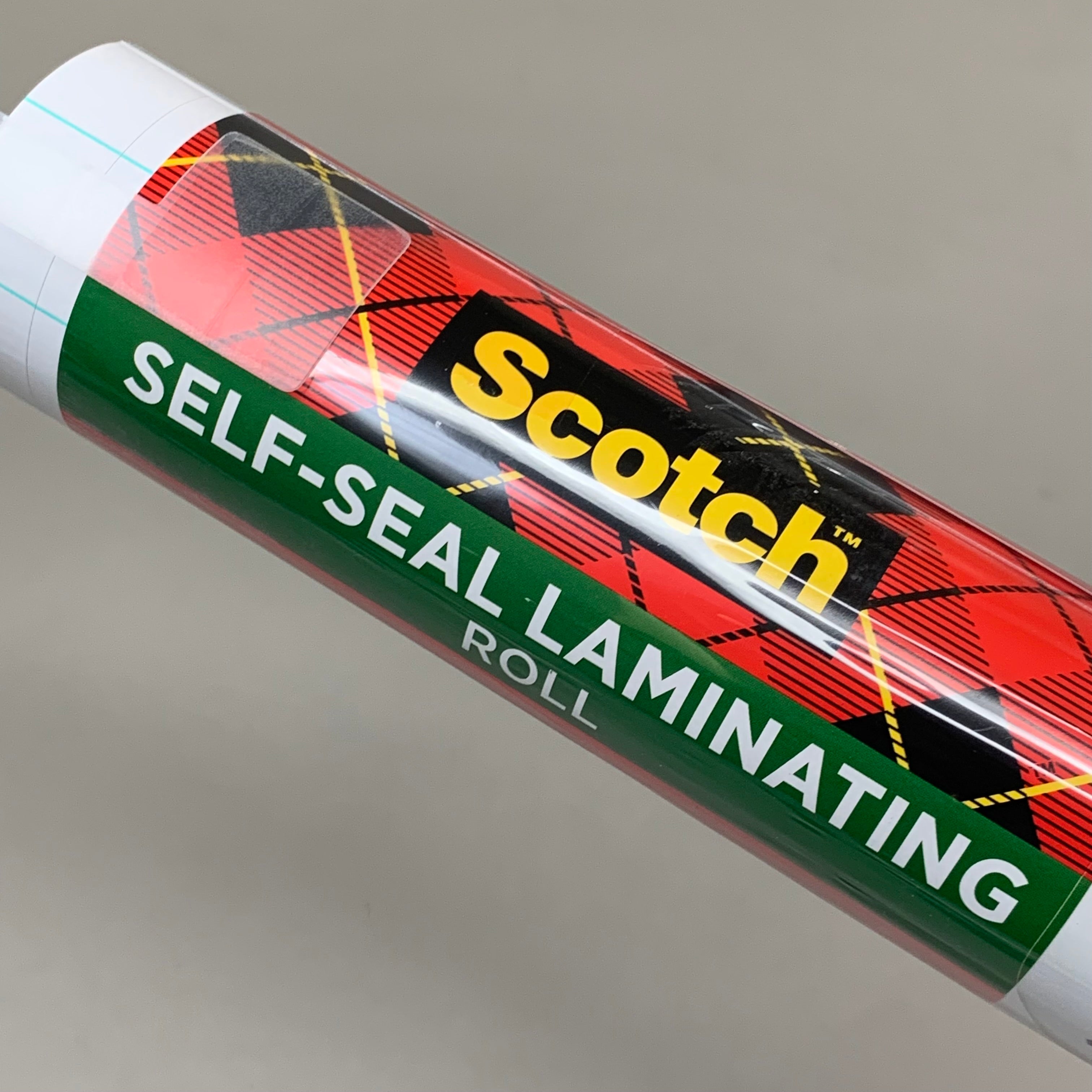 SCOTCH (2 PACK) Self-Seal Single Side Laminate Sheet Roll 16"x10' Clear LS854SSS