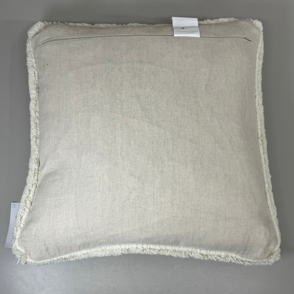 VILLA 22"x22" RN Mercer Decorative Throw Pillow in Ivory