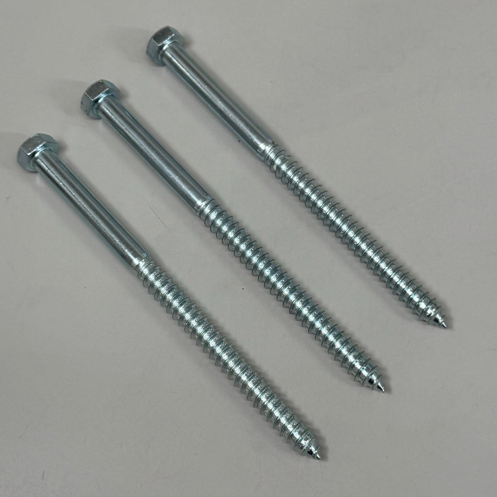 INNOPLAST (7 PACK) Lag Screw w/ Anchor & Washer Kit 1/2"x8" 9 Piece Set 23337