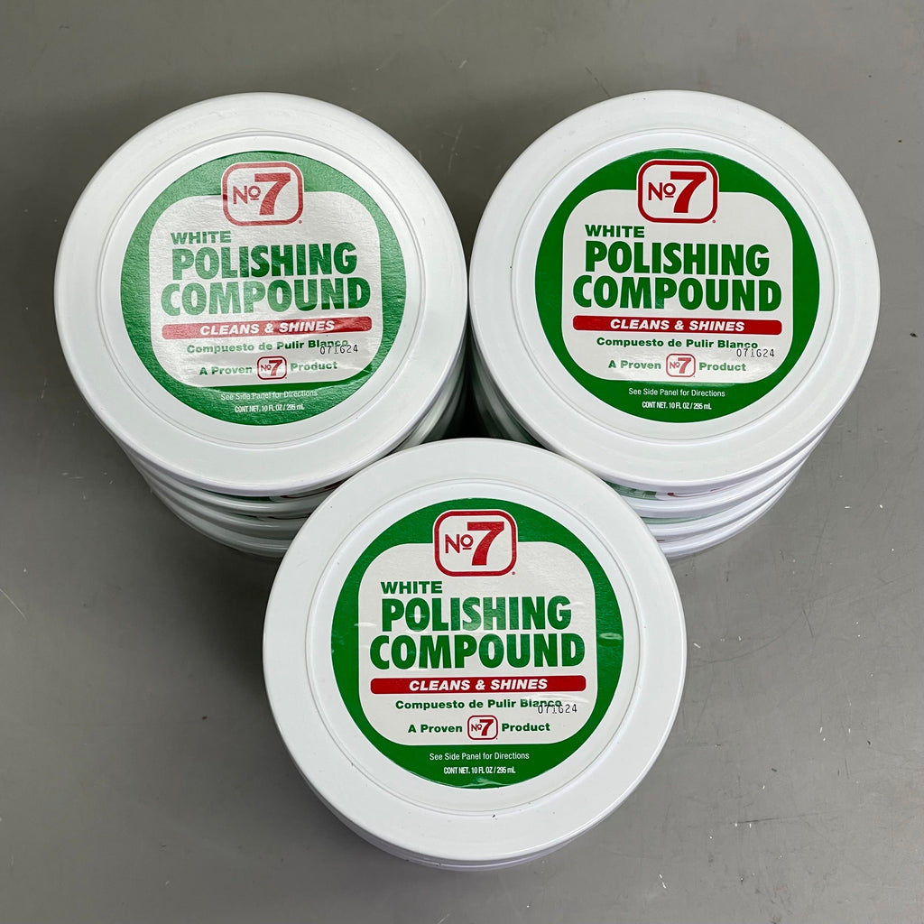 NO7 (12 PACK) Polishing Compound Cleans & Shines 10 fl oz White 07610