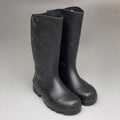 DUNLOP Steel Toe Safety Boots Waterproof Black Sz M 3 W 5 #86776