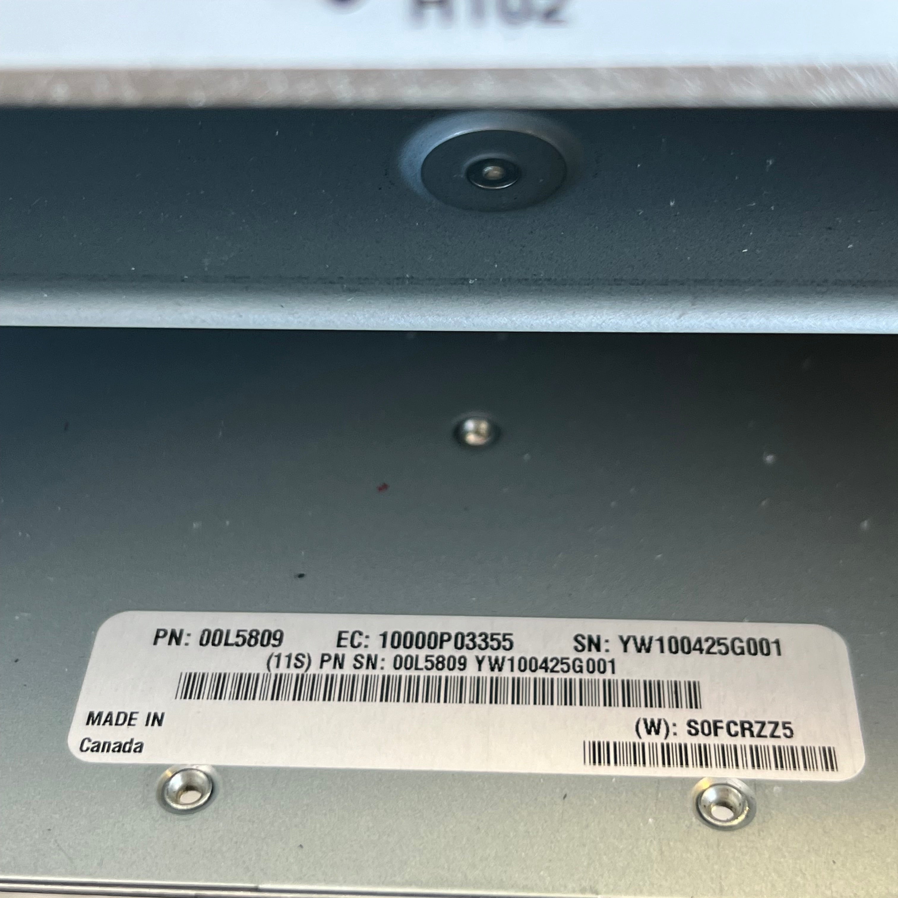 IBM CPC Processor Drawer Main Control Unit MT 3931 FRU Sz 19"x8.5"x35" (New Other)