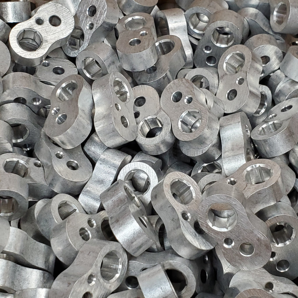 H&H TOOL INC (700 Pieces) Aluminum Brazeless Block 1/2" 262420B Auto Part 30lbs