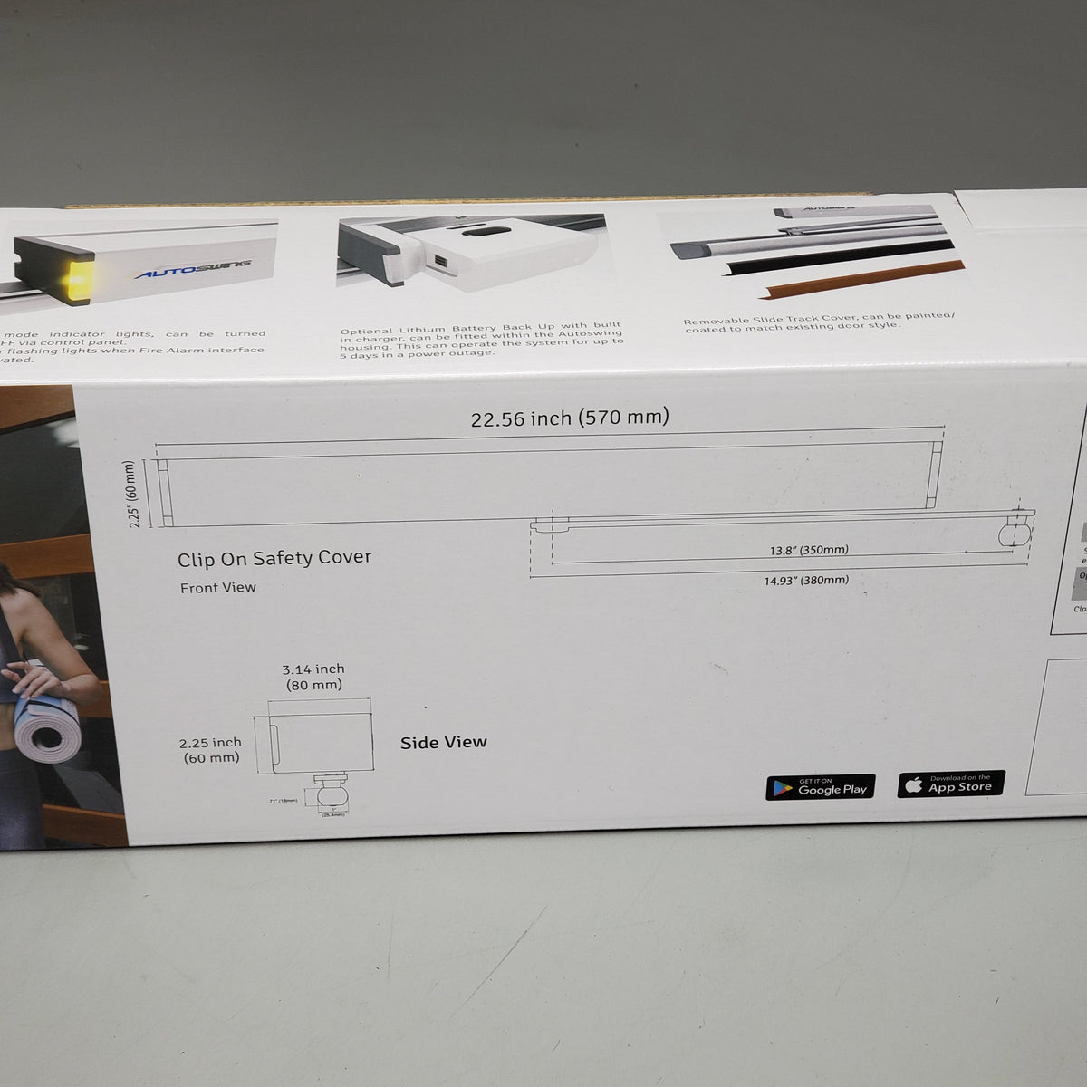 AUTOSWING Smart Secure Automatic Swing Door Operating System Outswing Standard Kit