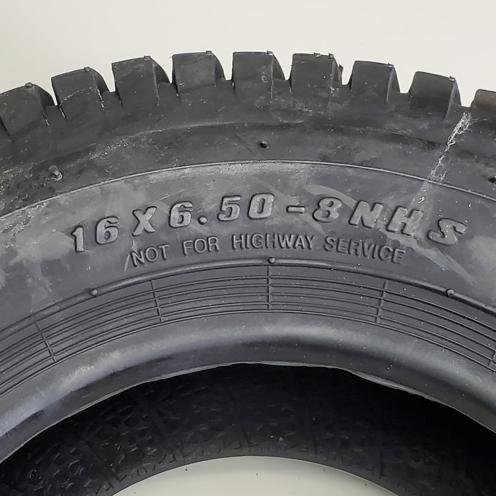 CARLSTAR Turf Saver Tire 16x6.50-8NHS 2 Ply Lawn & Garden