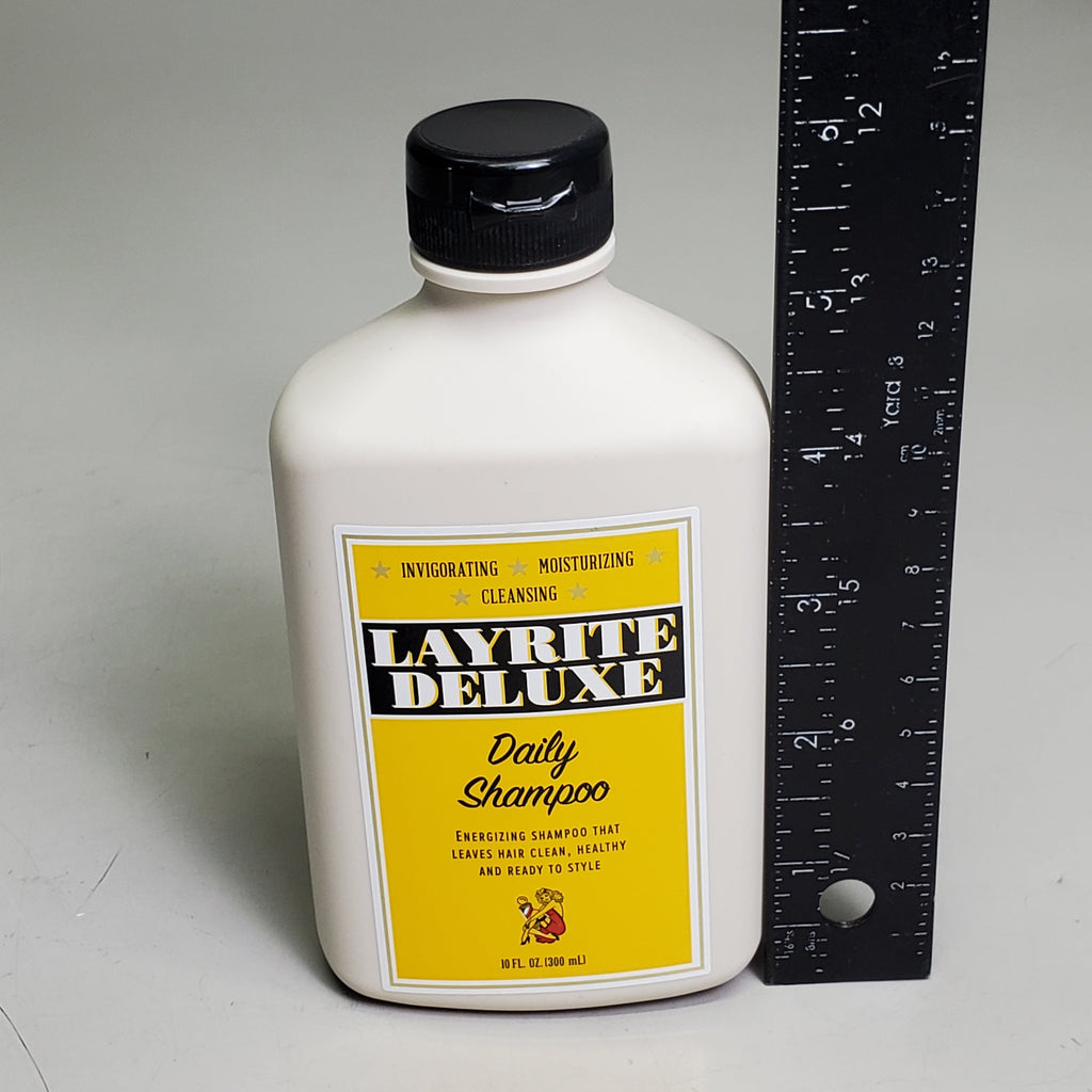 LAYRITE DELUXE Daily Shampoo 10 fl oz Crafted for Barbers