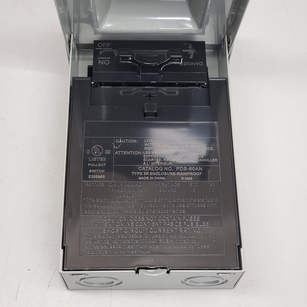 ICOOL Non-Fusible Pullout Air Conditioner Disconnect 60Amp DISN60AN