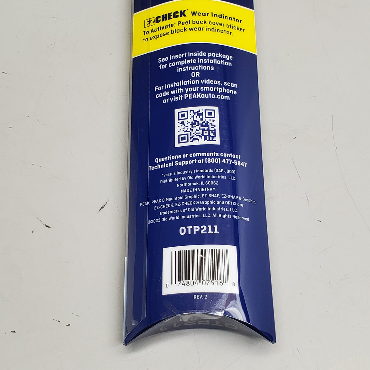 PEAK Optix Plus Beam Windshield Wiper Blades 21" OTP211 2x Longer Life