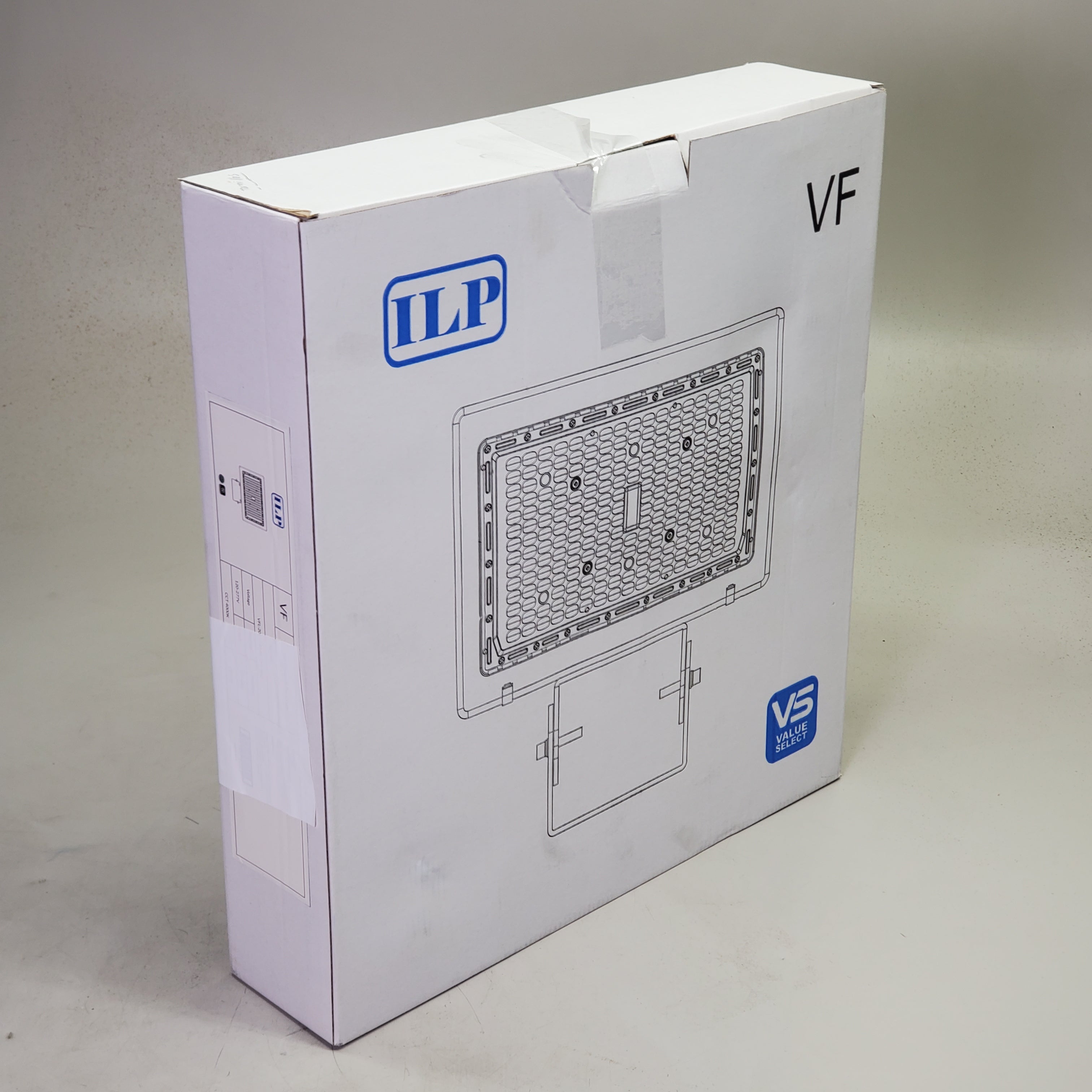 ILP Value Select 147W Flood Light 120V-277V, 4000K Silver Trunnion Mount Type E-5 VFL-20L-U-40-M-TRN-SLV