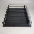 STEPHEN GOULD CORP (6 Pack) Retail Push Tray's Display System Bed W/ Additional Middle Wire ~5"x20" Black sg418 34349