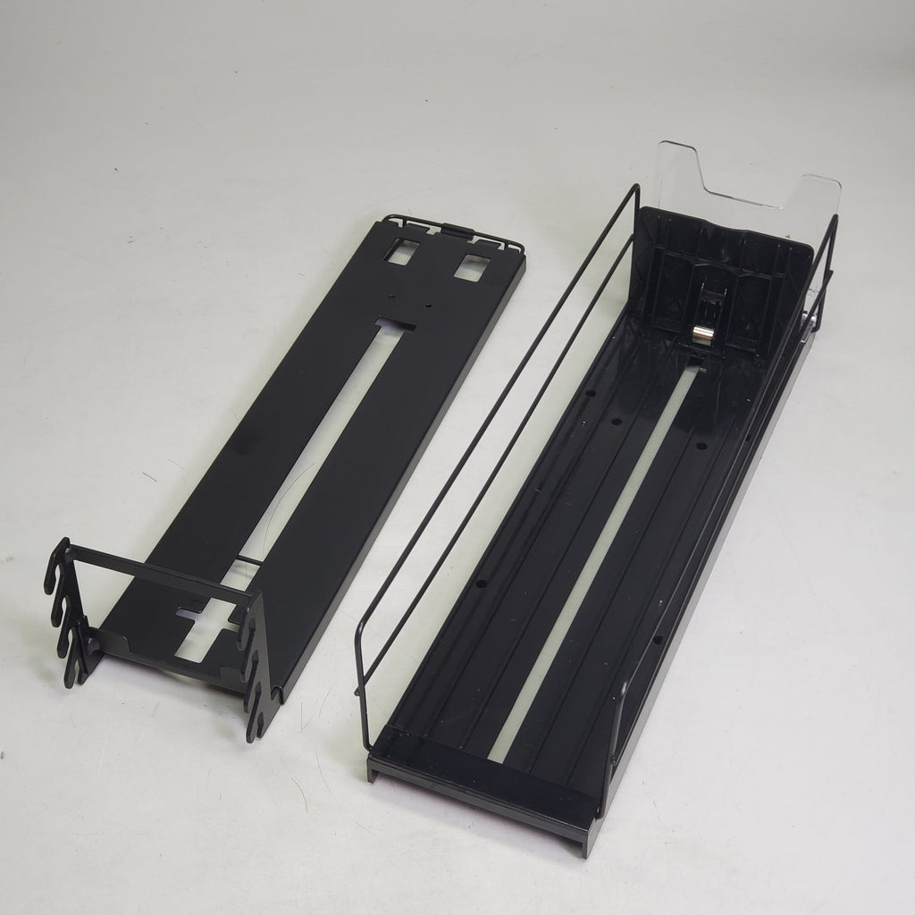 STEPHEN GOULD CORP (6 Pack) Retail Push Tray's Display System Bed W/ Additional Middle Wire ~5"x20" Black sg418 34349