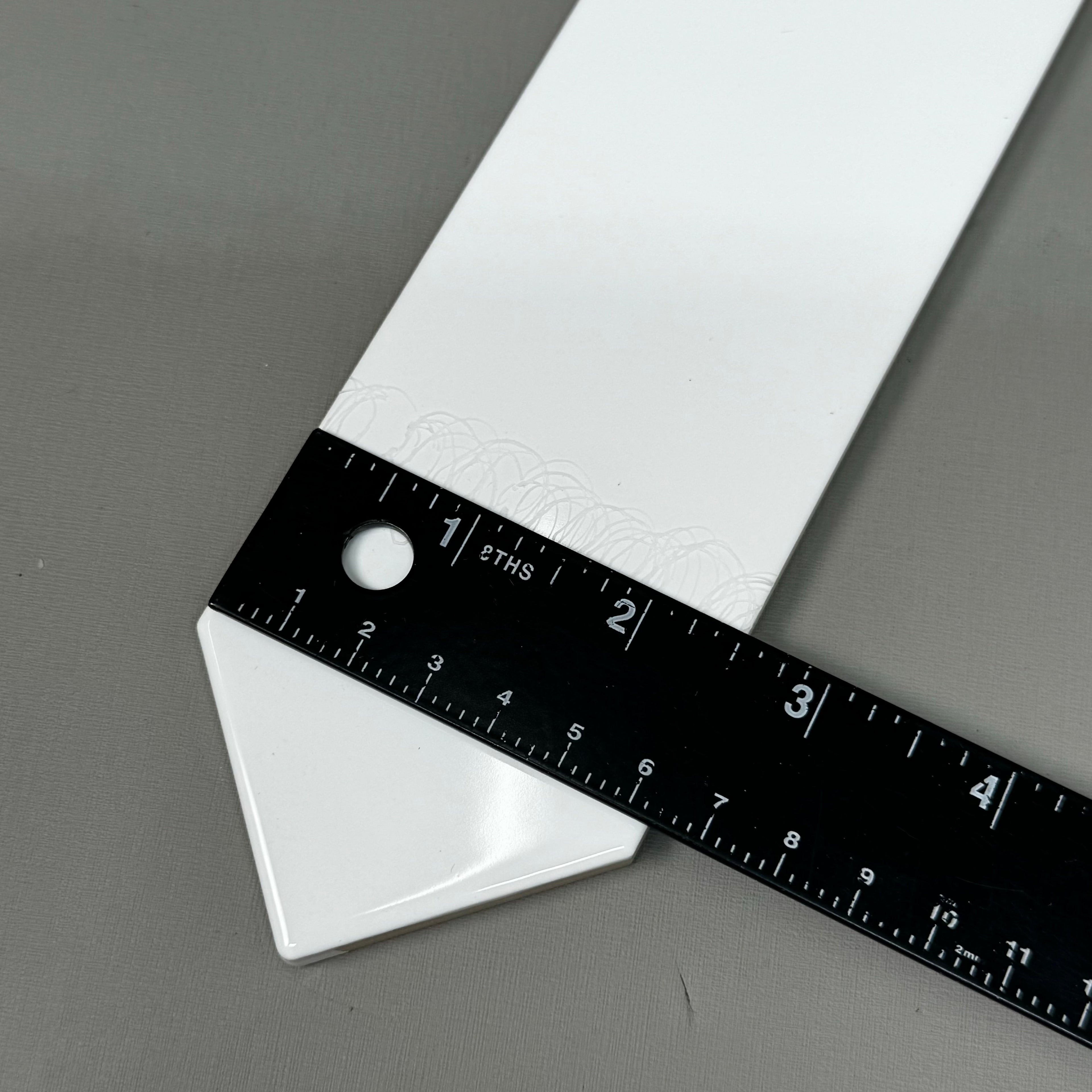 CIFRE CERAMICA Dimsey White Porcelain Stoneware 13"X2.5" Wall Tiles 62ct TONOR14