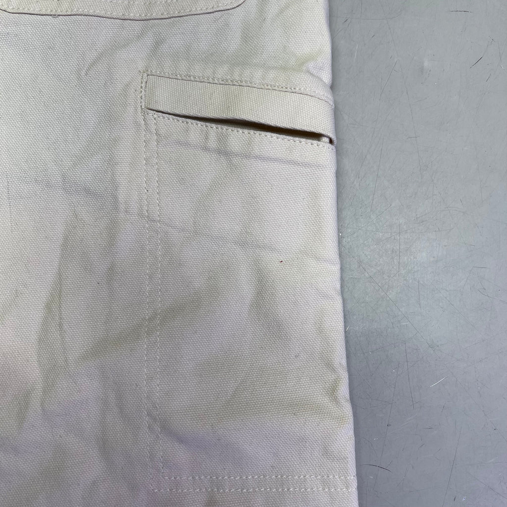 HAGGAR Work To Weekend Everyday Pant Straight Fit Men's Sz 36W X 30L 107 Natural