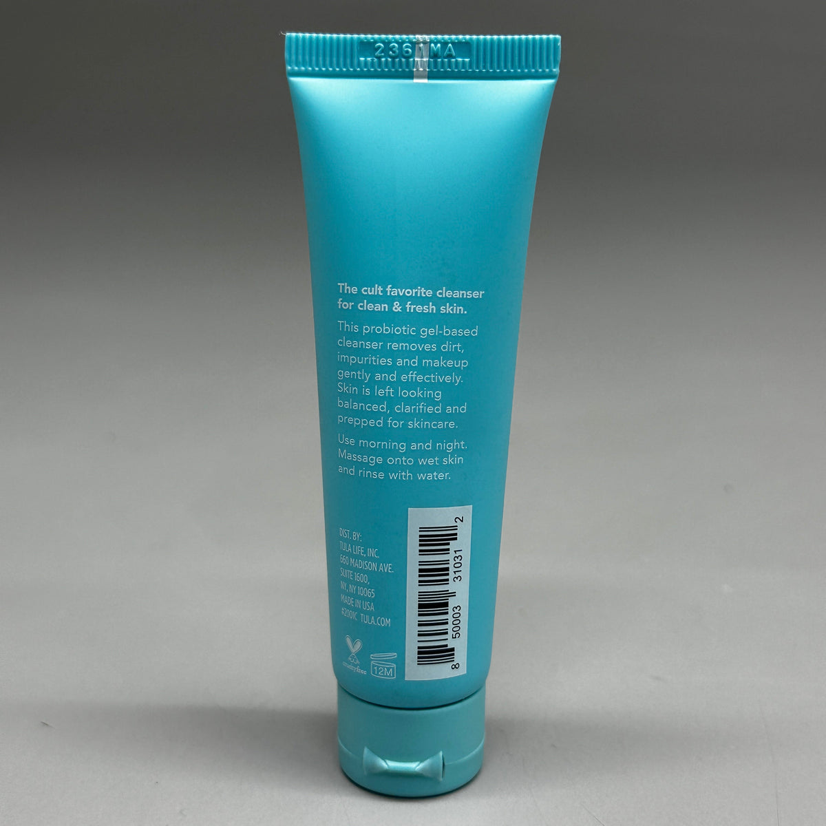 TULA SKINCARE (4 PACK) Trial Size Products - Cleanser, Primer, Cream, Serum