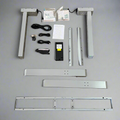 SIT ON IT Adjustable Desk Legs C-Leg Type w/ Motor (NO TABLETOP) Silver 80-016045-01