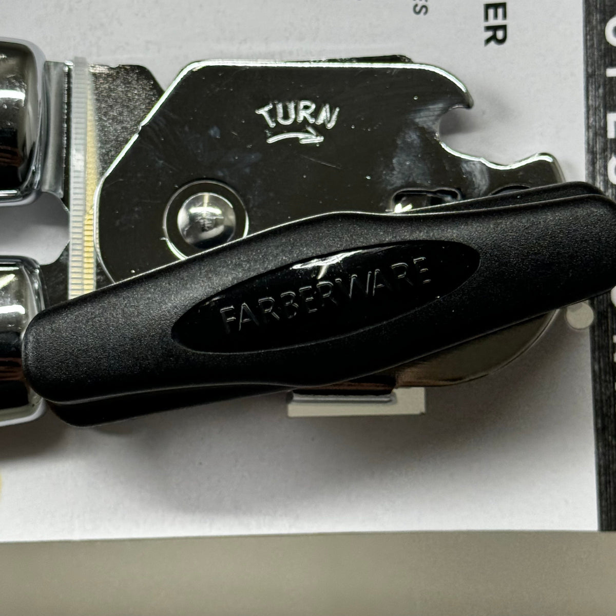 FARBERWARE Professional Can Opener w/Built in Bottle Opener 83036-93