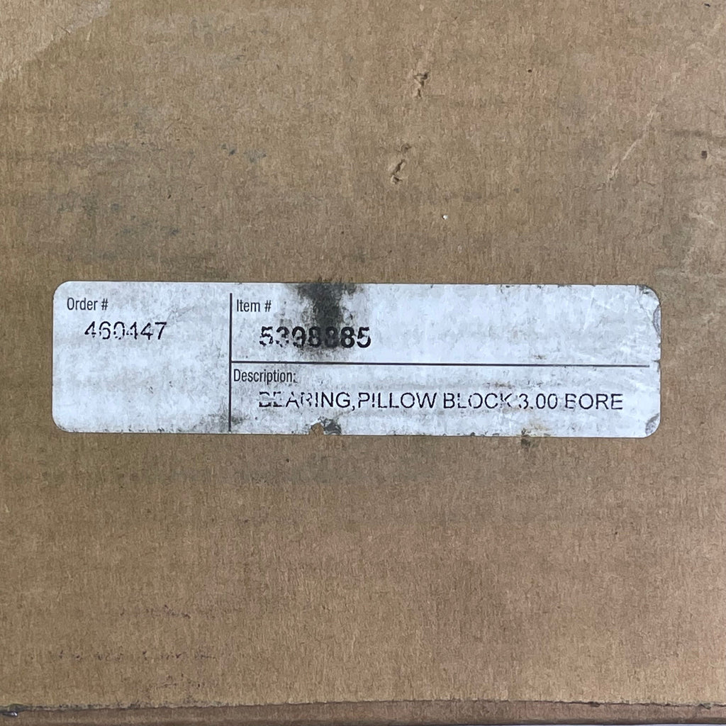 REXNORD Pillow Block Roller Bearing 3" Bore Diameter Cast Iron ZA8300