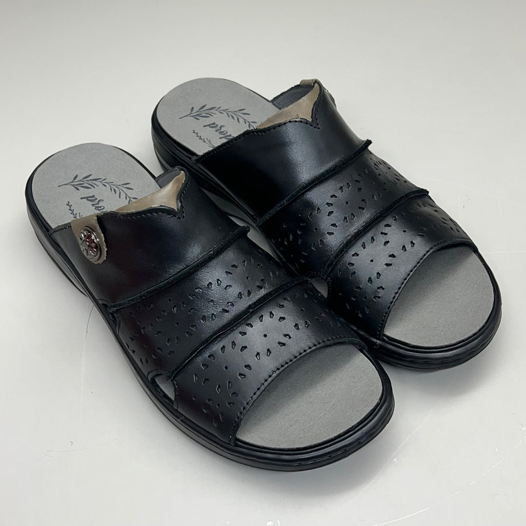 PROPET Gertie Supportive Sandal Orthotic Women's Sz 10.5 X(2E) Black WSO041L