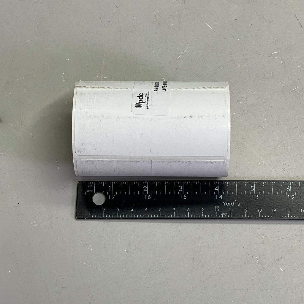 PDC (5 PACK) Thermal Wristband 155/Roll, 4" x 4-1/2" Bands White CC8728