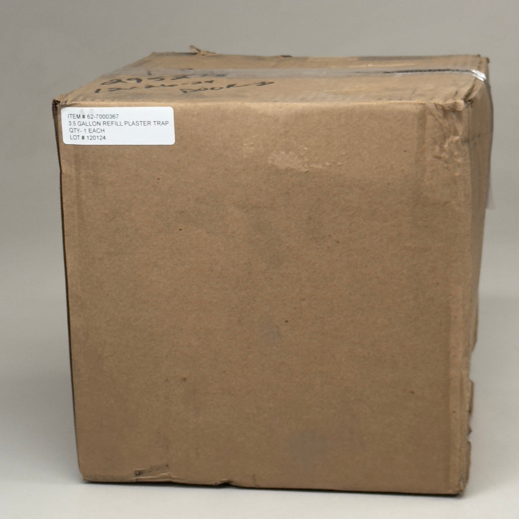 DENTAL CITY Complete or Refill 3 1/2 Gallon Plaster Trap 11.5" x 12" White