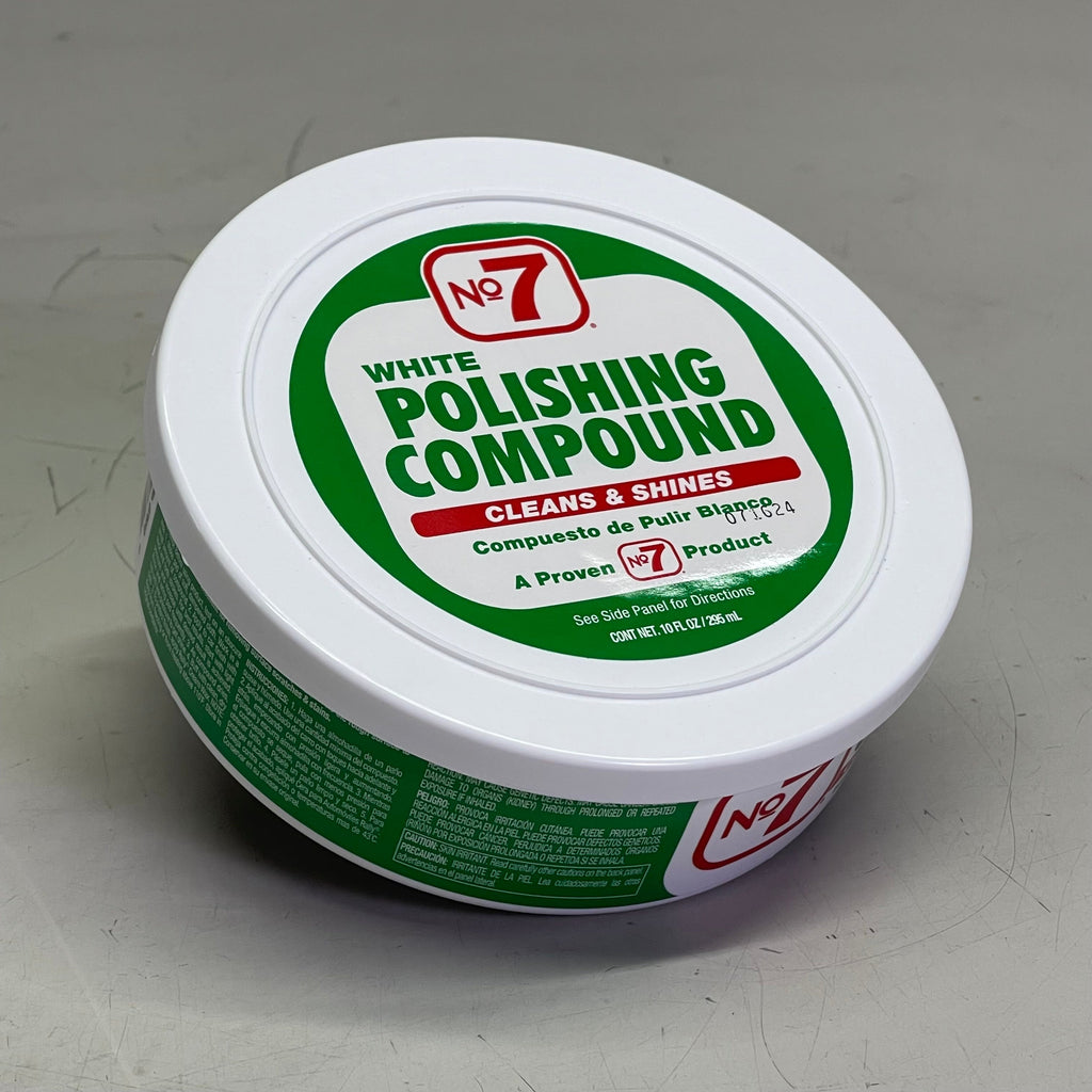 NO7 (12 PACK) Polishing Compound Cleans & Shines 10 fl oz White 07610