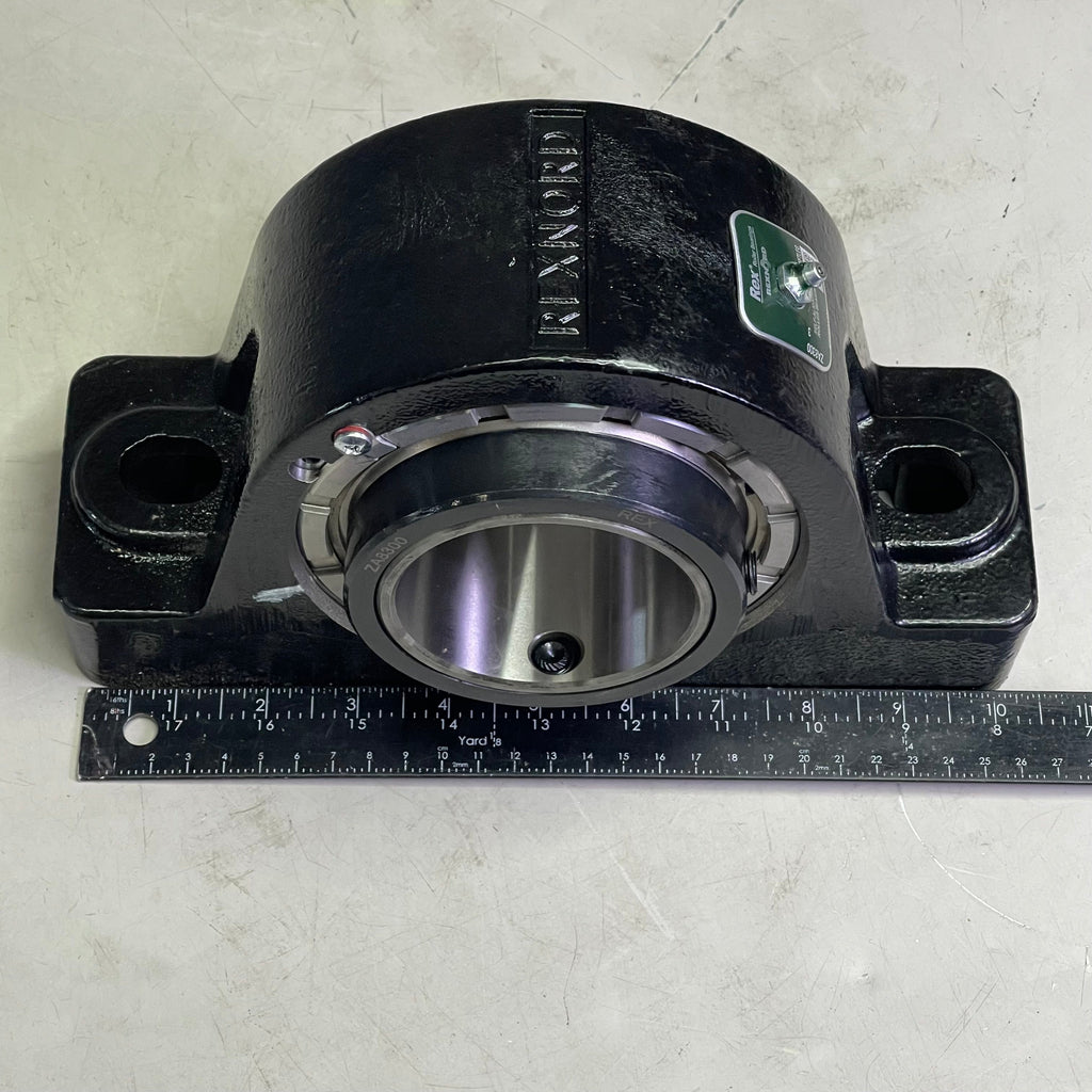 REXNORD Pillow Block Roller Bearing 3" Bore Diameter Cast Iron ZA8300
