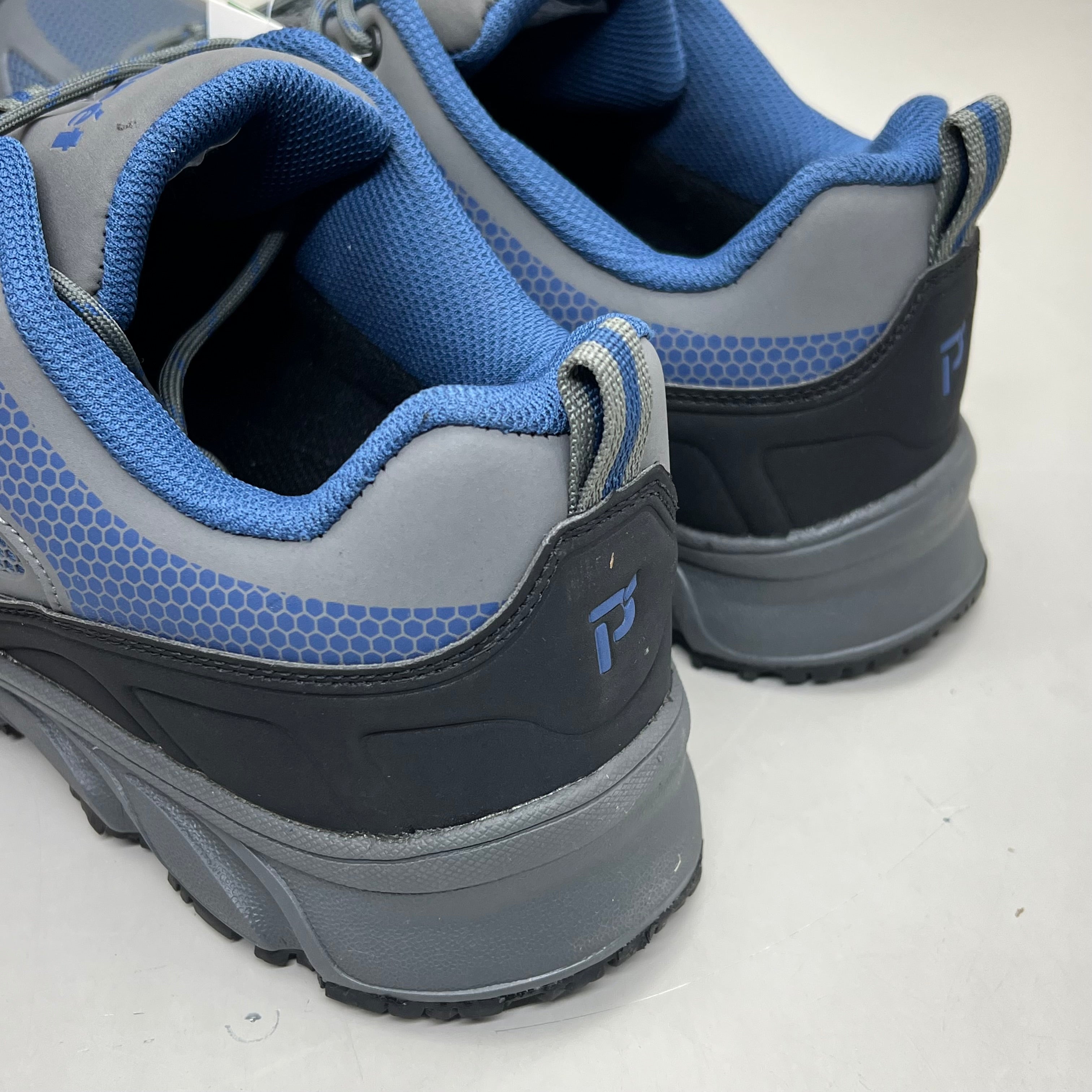 PROPET Seeley II Men's Work Boot Waterproof Men's Sz 12 W (E) Grey/Blue MAU012M