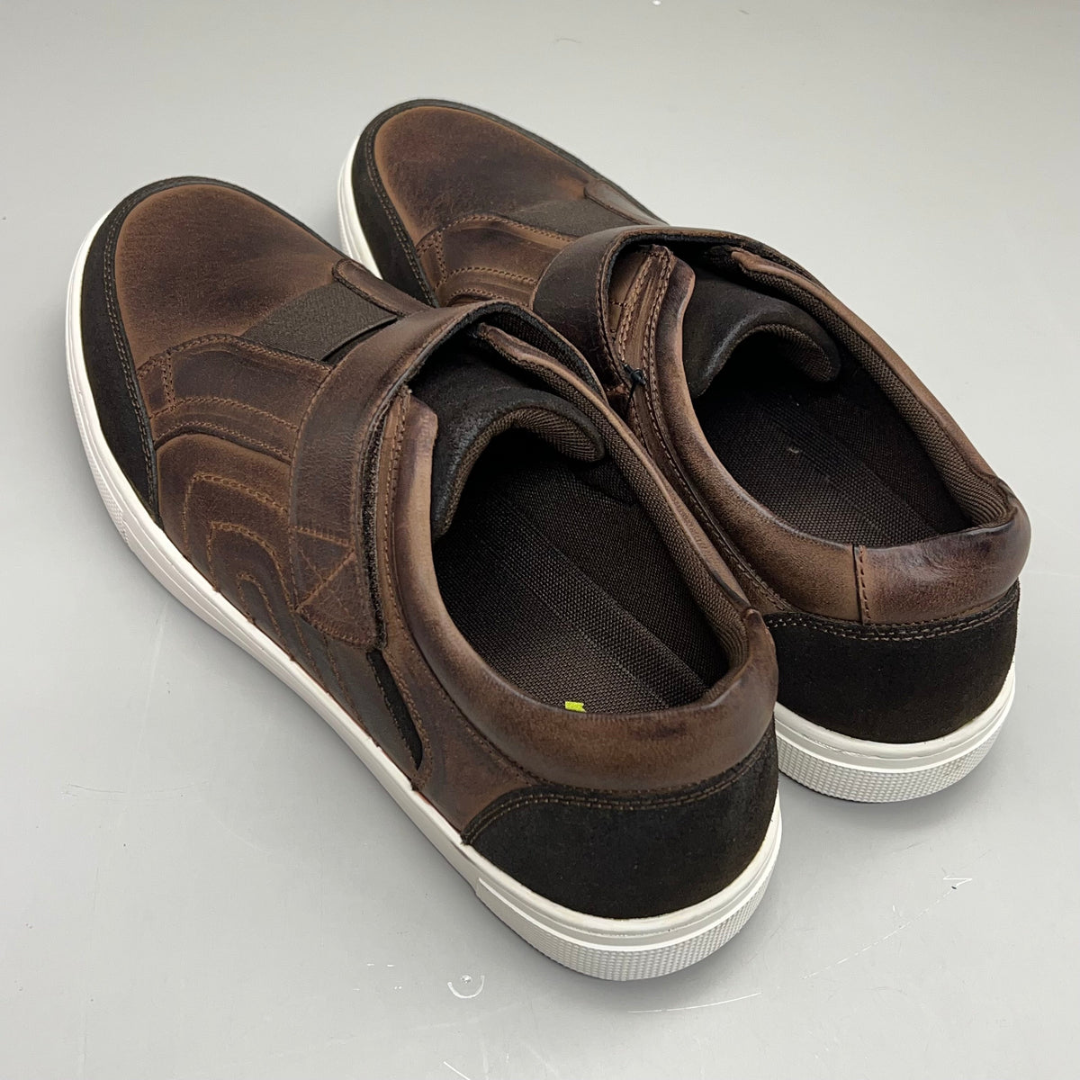 PROPET Kade Strap Sneaker Adjustable Diabetic Mens Sz 13 W(E) Chocolate MCA043L