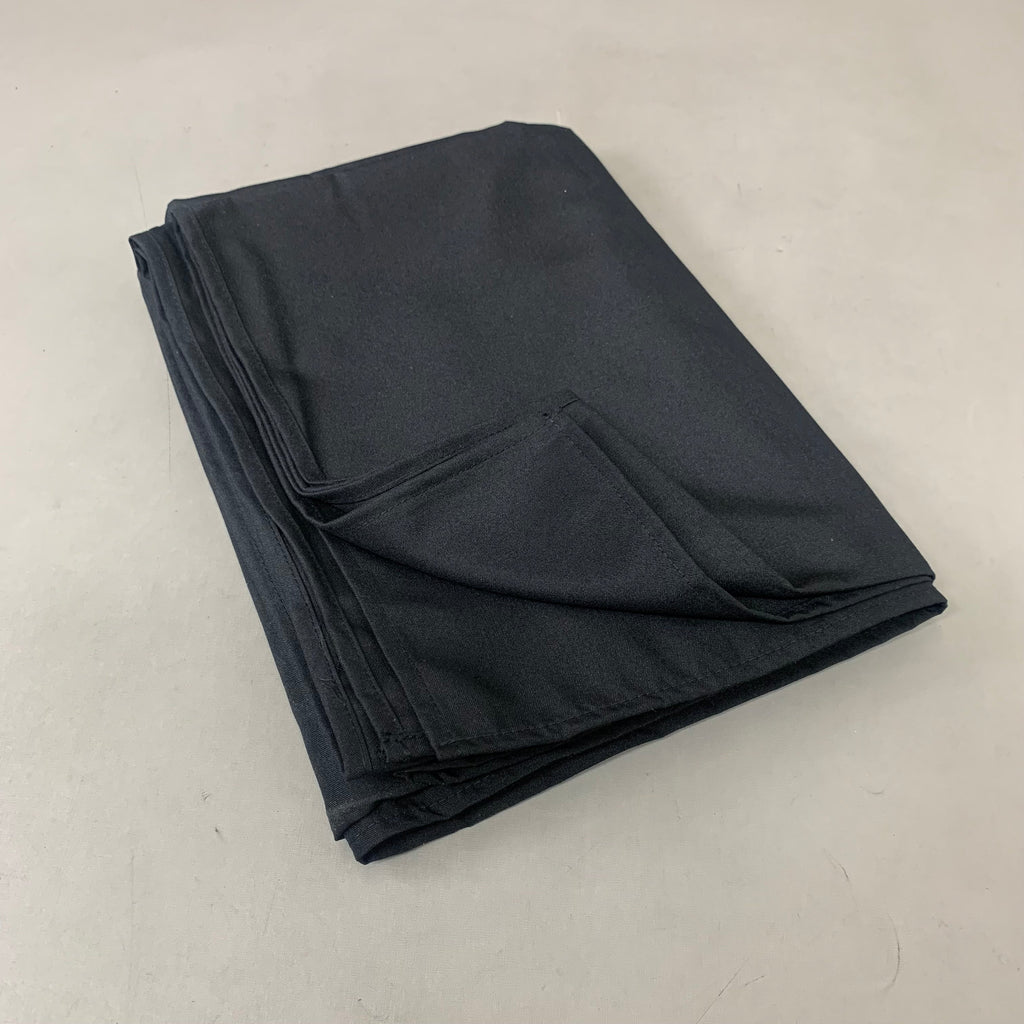 Hellena Fashion (12 Pack) Square Table Cloths 85"x85" Black NP00018