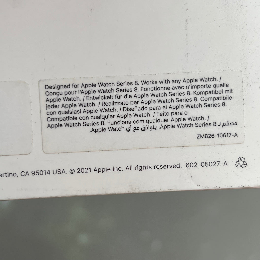 APPLE Watch Durable & Soft Sport Band  S/M (46mm) Black 3L113AM/A (Return)