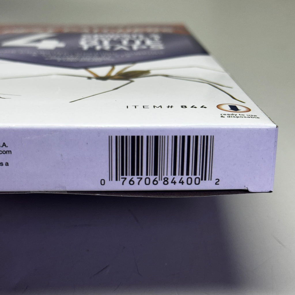 JT EATON (2 PACK of 4) Stick-Em Large Spider And Cricket Glue Trap Yellow PM844