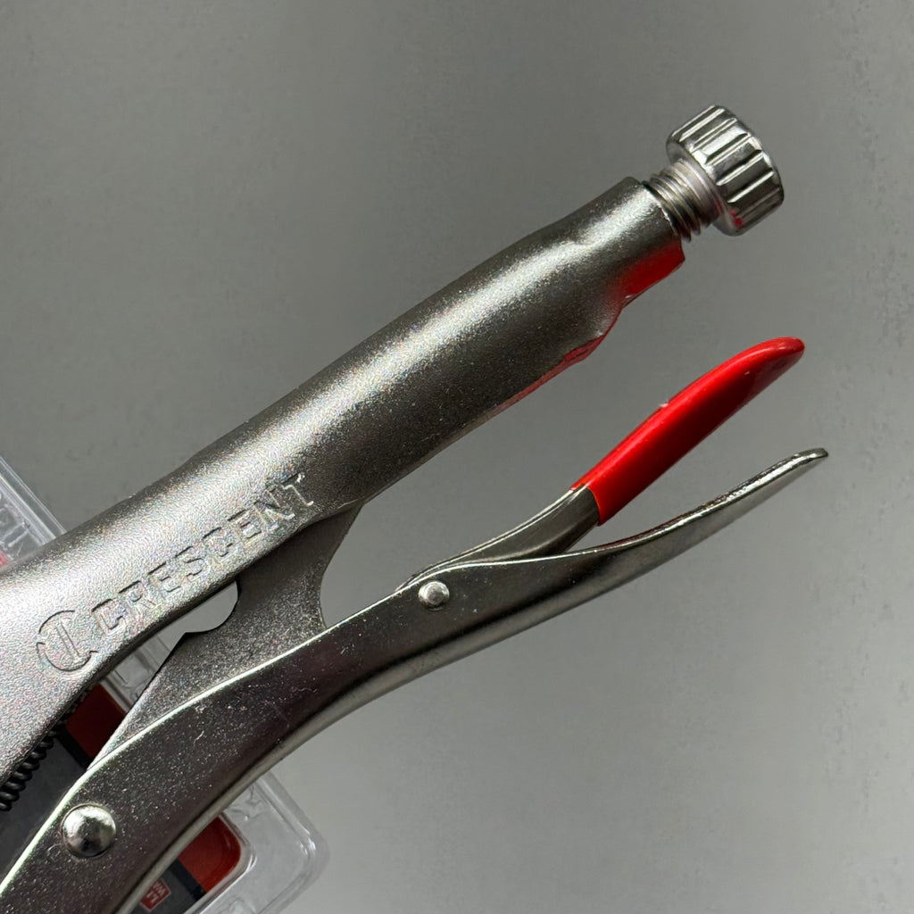 CRESCENT (New) 10" Curved Jaw Locking Pliers with Wire Cutter