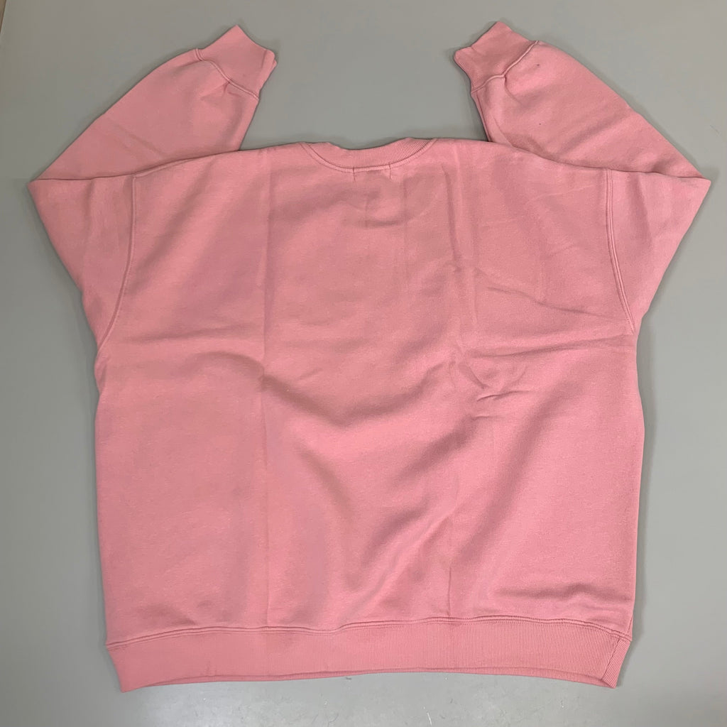 STATE OF MINE Women's Texas Print Sweatshirt Sz-XXLarge Blush 15711