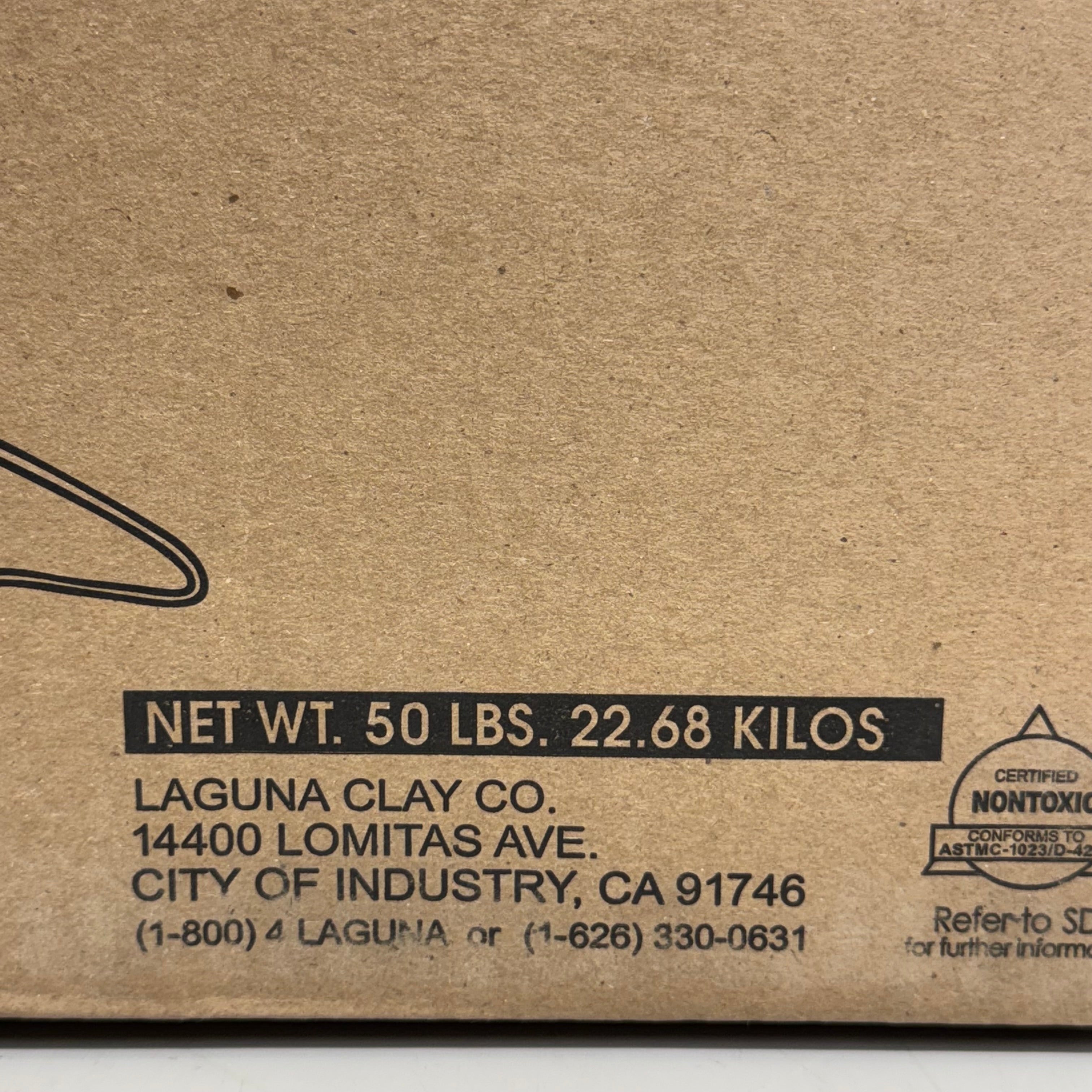 LAGUNA (2 PACK) Clay EM-344 R-2/Grog 50lb Terracotta