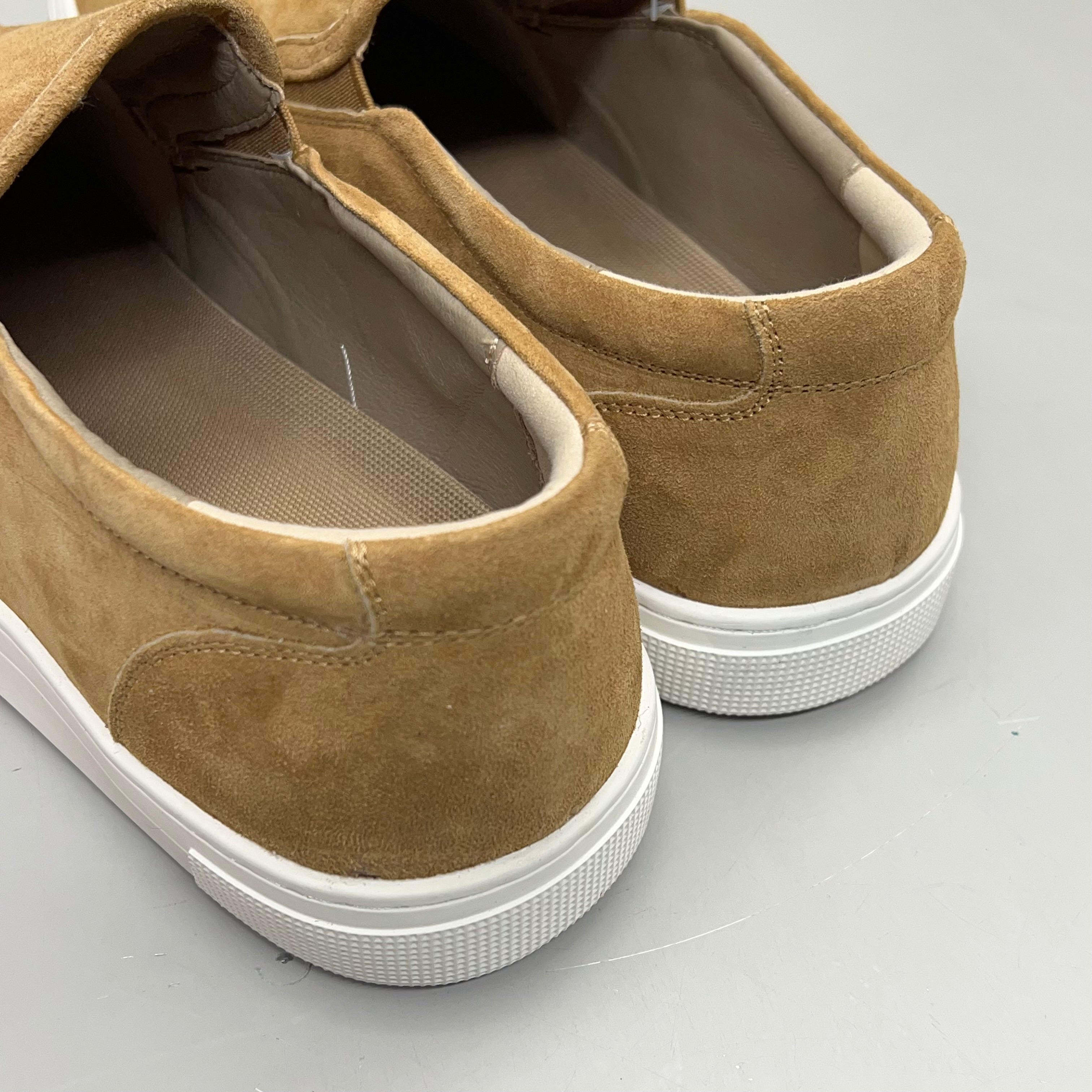 PROPET Kip Suede Slip-On Durocloud Foam Footbed Men's Sz 10 X(3E) Camel MCX074S