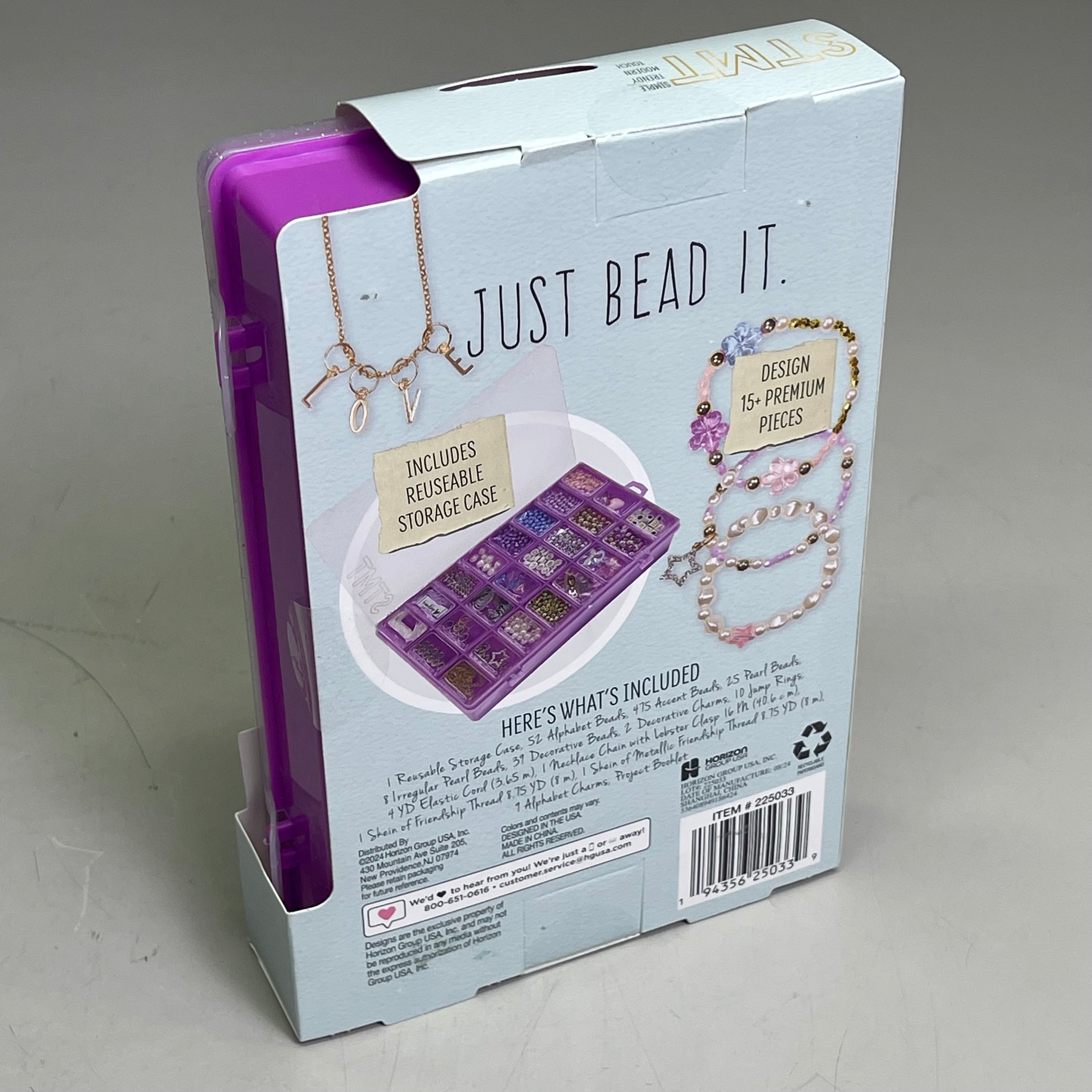 STMT DIY Glitz N Disco Jewelry Case Pink Custom Necklaces & Bracelets 225033