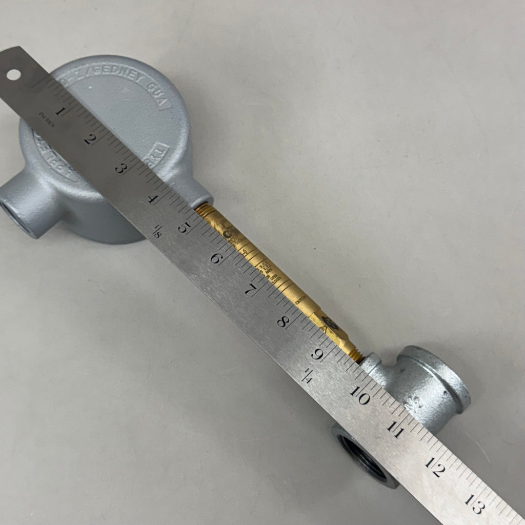 SPEAKMAN Single Switch Flow Pole 4.75"x4.75"x12" Grey/Gold SE-7000S