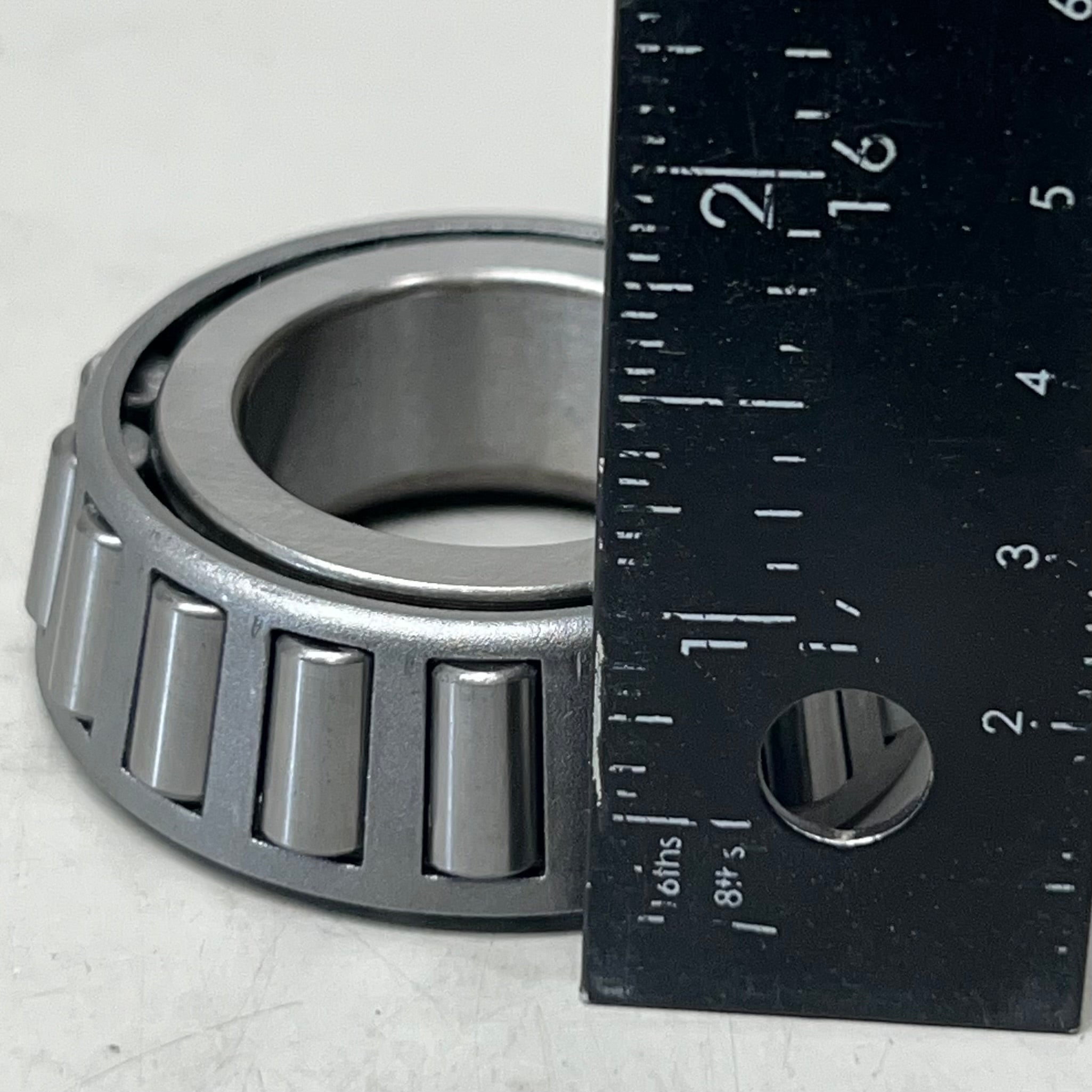 (6 PACK) Tapered Roller Bearing Cone 14125A Sz 1.5”- 2.5”D x1.5 Silver