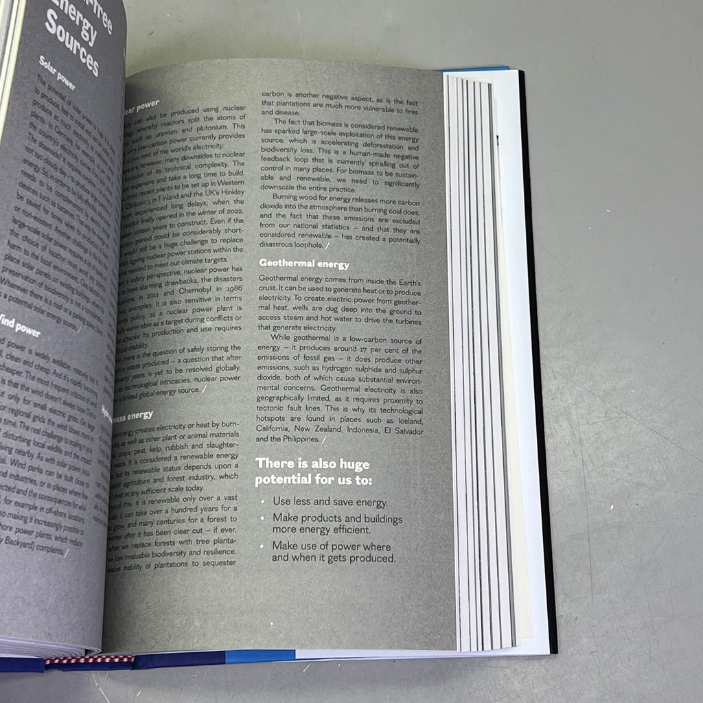 THE CLIMATE BOOK  Climatology The Facts & Solutions By Greta Thunberg Hardback