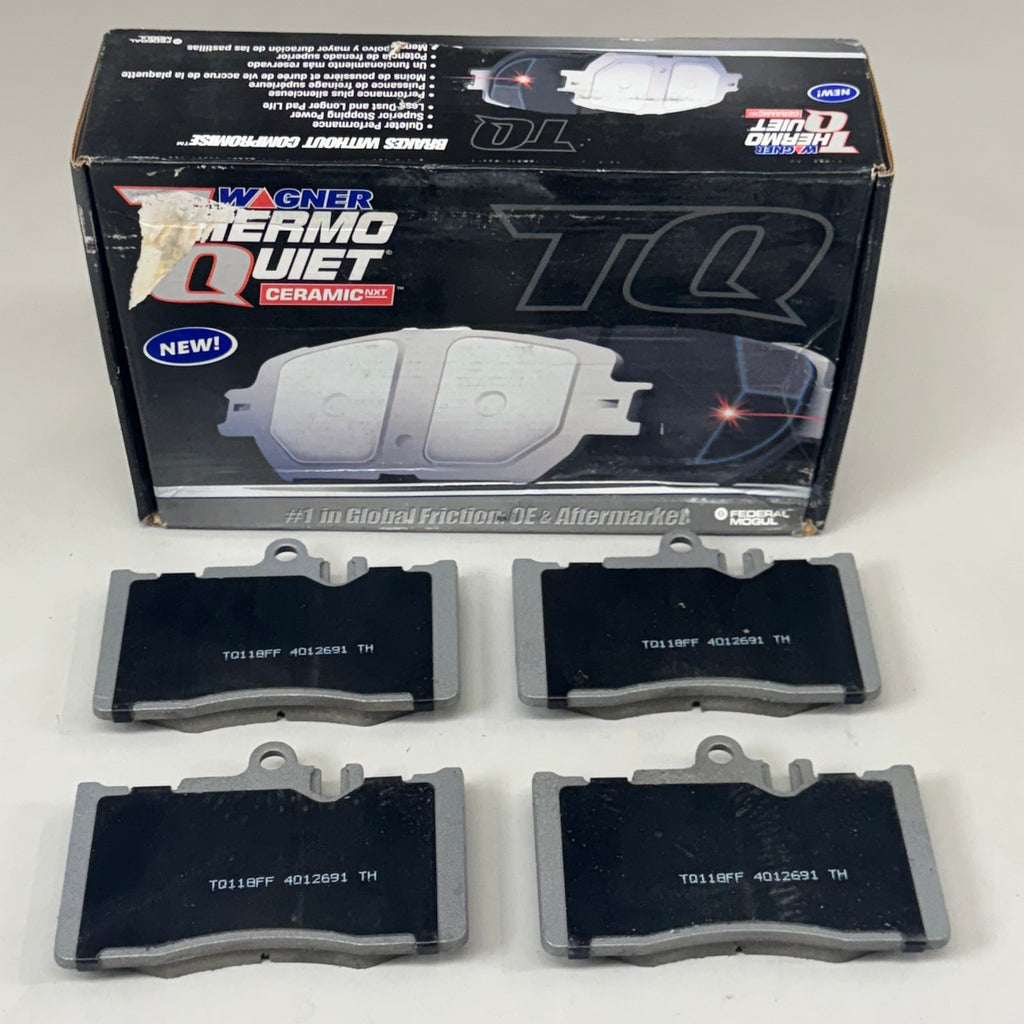 WAGNER ThermoQuiet Front Ceramic Brake Pads For Lexus LS430 Black QC870
