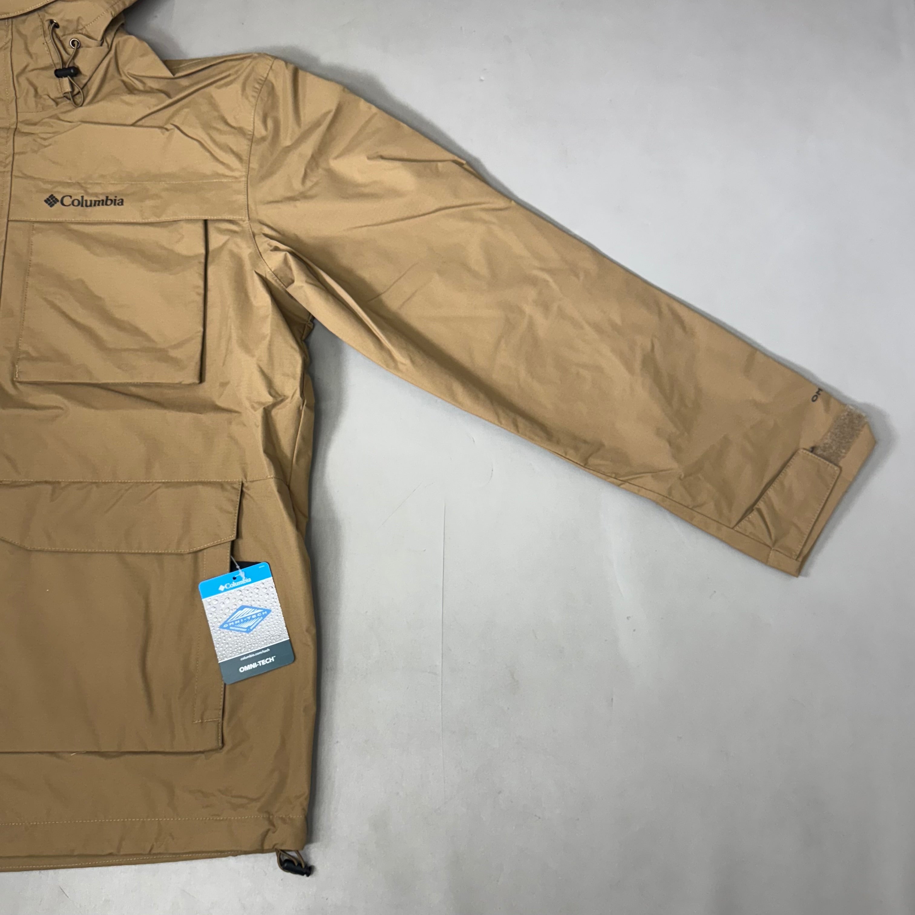 COLUMBIA Waterproof Breathable Landroamer Jacket Men's Sz XL Delta WM2778-257