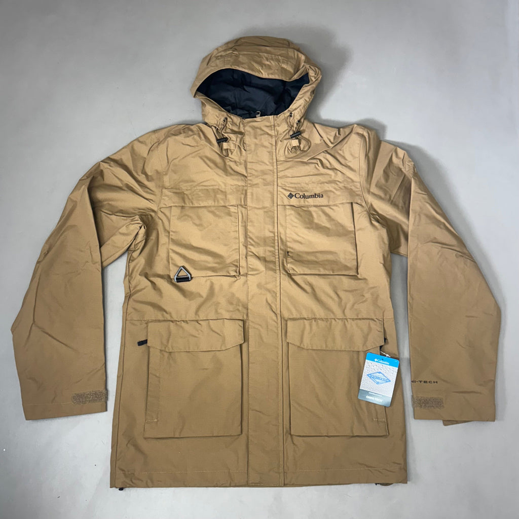 COLUMBIA Waterproof Breathable Landroamer Jacket Men's Sz XL Delta WM2778-257
