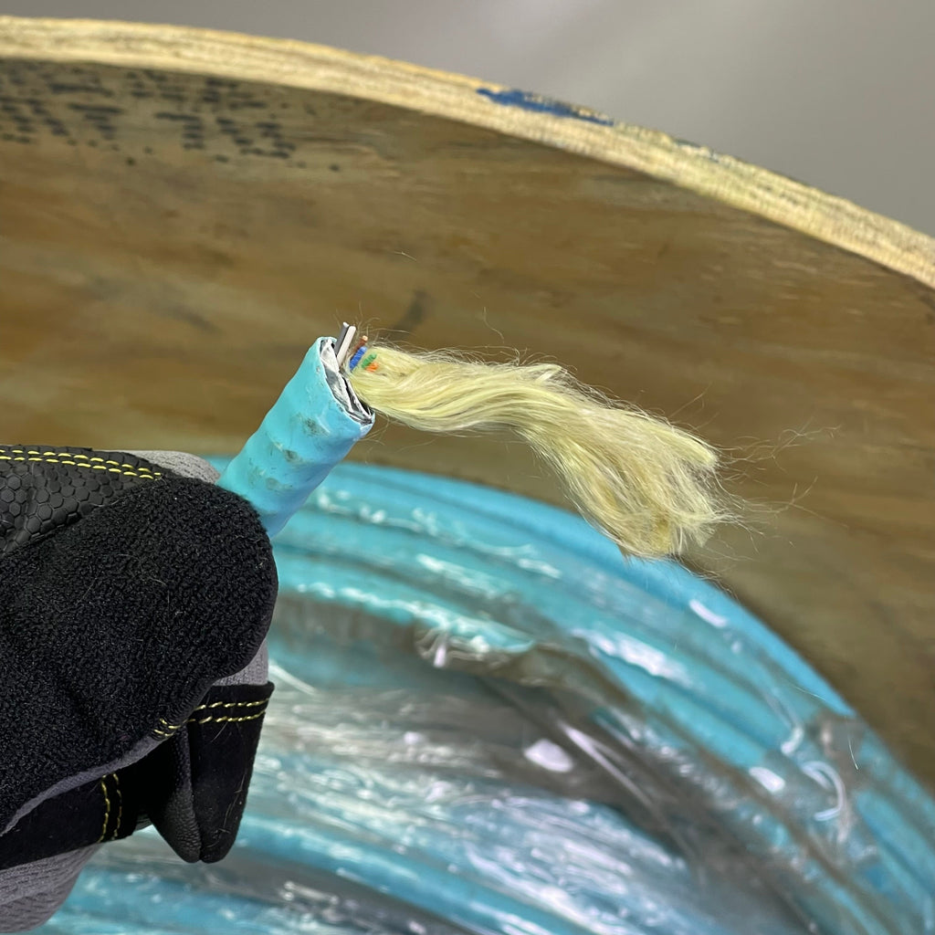 General Cable Wire Sz 1000 ft Teal