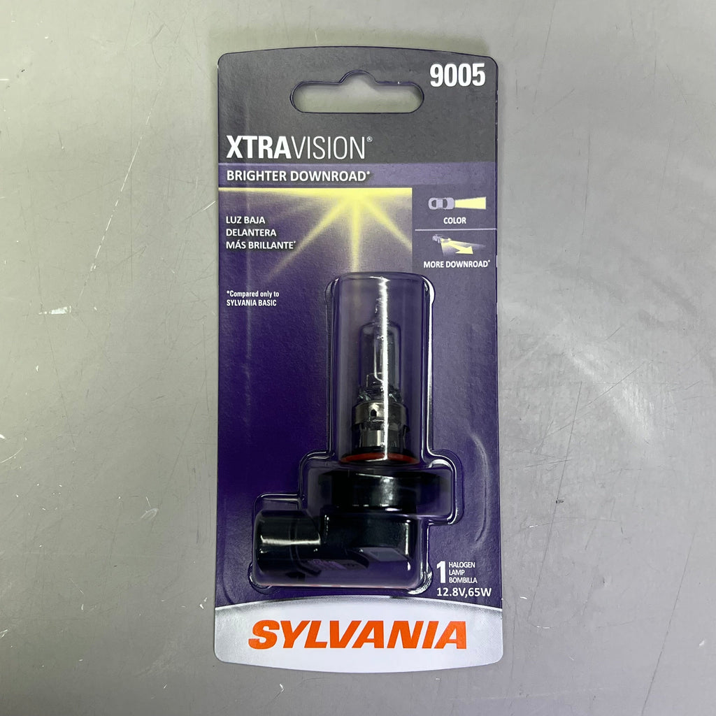 SYLVANIA (2 PACK) XtraVision Halogen Headlight Bulb  12.8V 9005XV.BP
