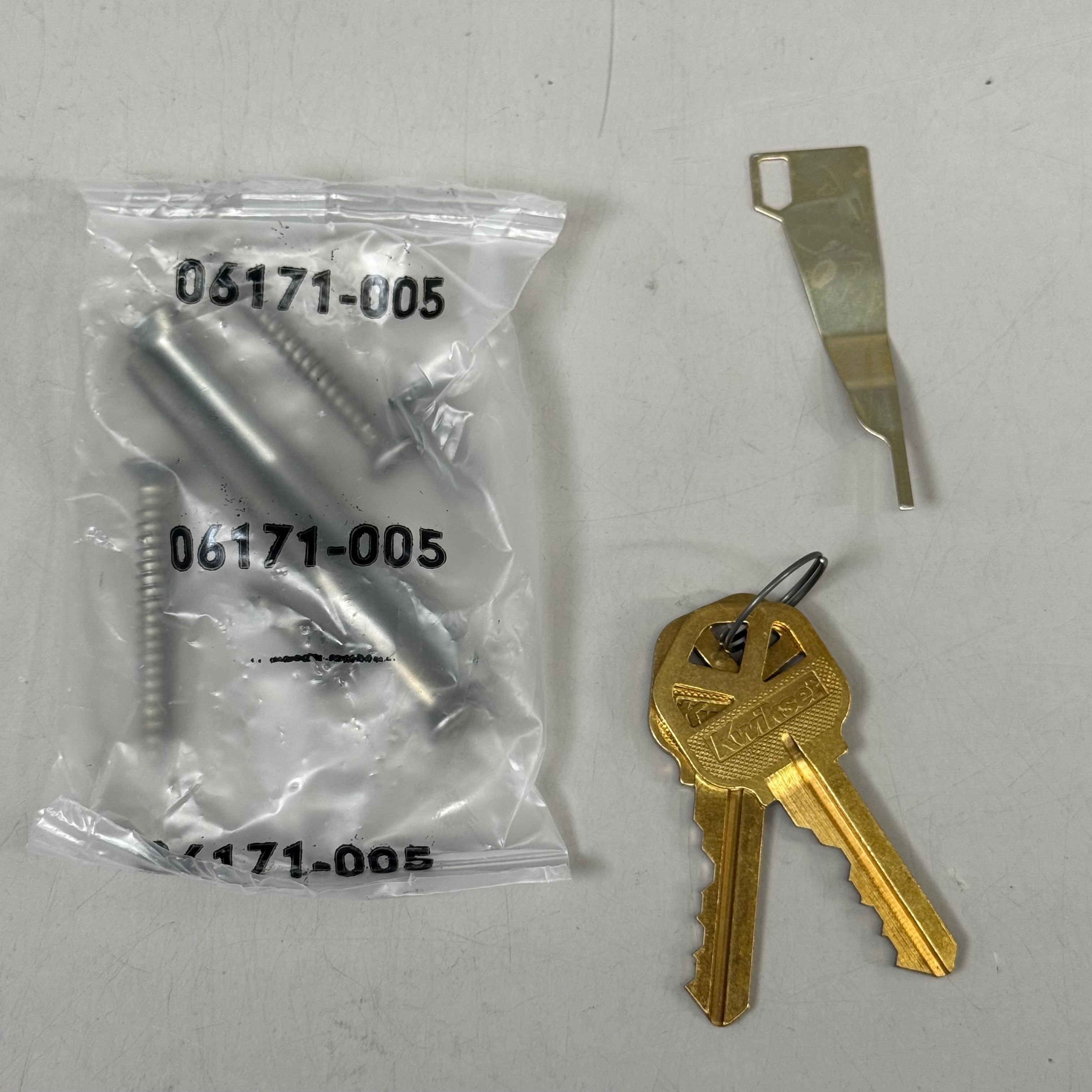 KWIKSET Deadbolt Single Cylinder Door Hardware Satin Nickel Key 96600-724