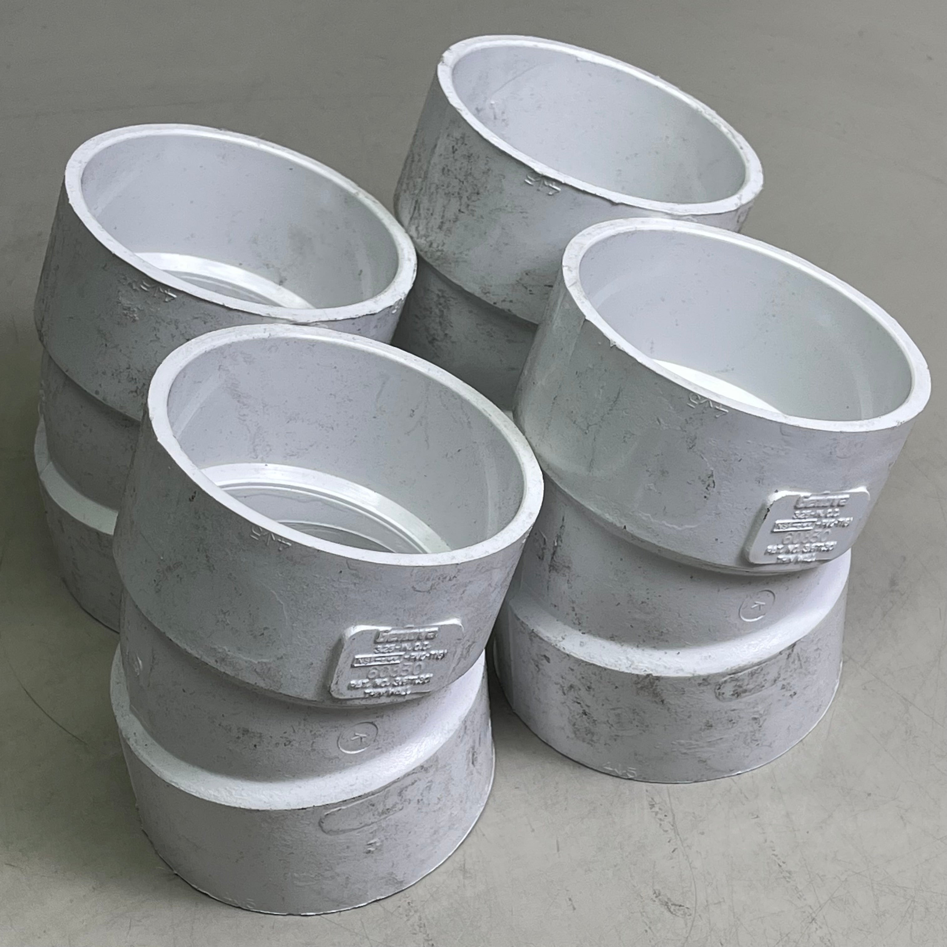 GENOVA (4-PACK) Schedule 30 PVC Hub Elbow 3" x 3" 22.5 Degree G60830