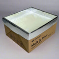 STEPHENSON Melt & Pour Crystal Clear Soap Base Sz 12" L X 11" W X  6.5" H