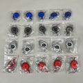 ADVANTUS Retractable Carabiner Style Badge Reels Pack of 20 Assorted 091141755522